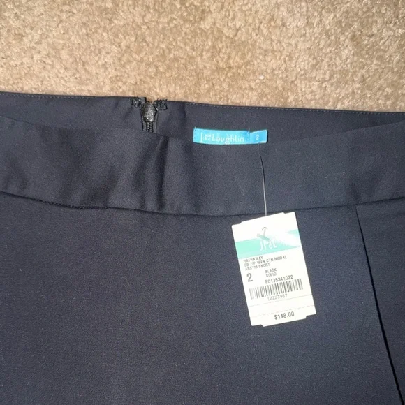 J. McLaughlin Black Skort - Picture 2 of 9